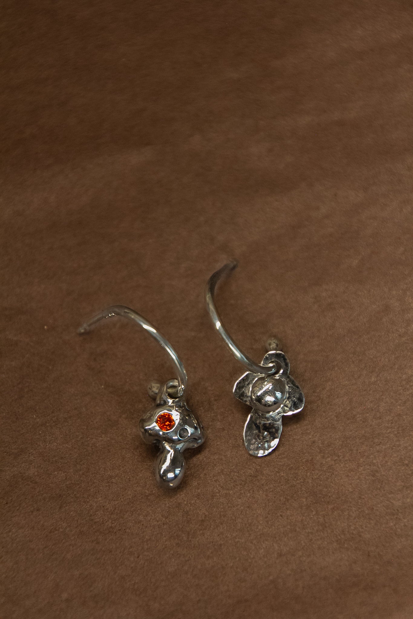 Asymmetrical Shroomie Earrings
